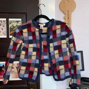 Talbots multicolored 100% wool sweater